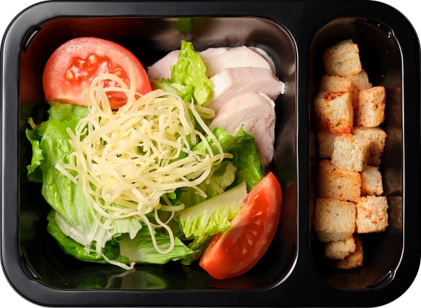 Блюдо: Салат Цезарь с курицей